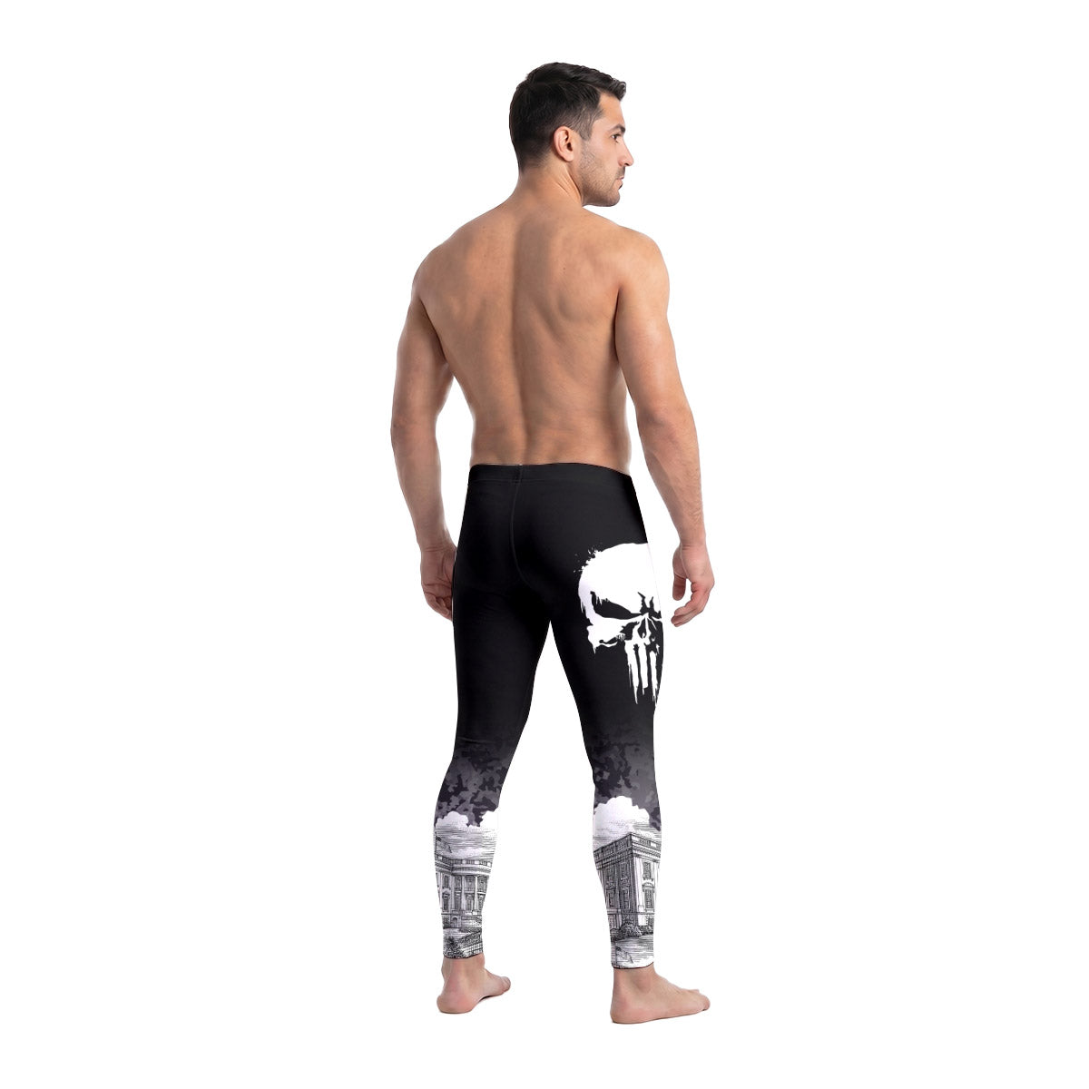  The Punisher Men's Compression Leggings