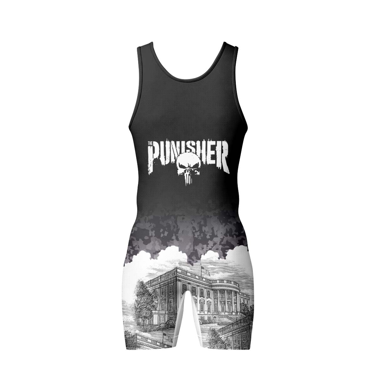  The Punisher Wrestling Singlet