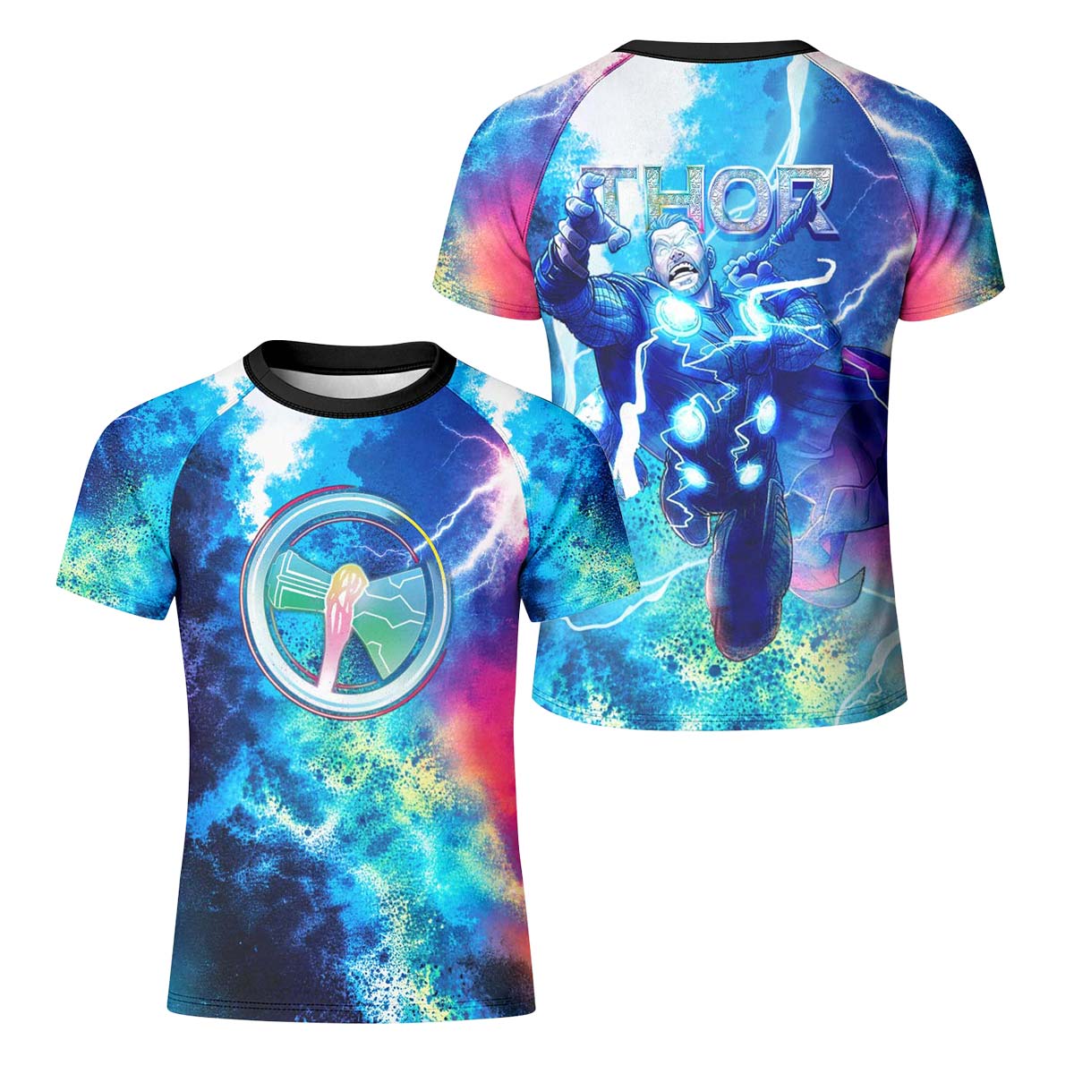  Thor God of Thunder Kids Rash Guard