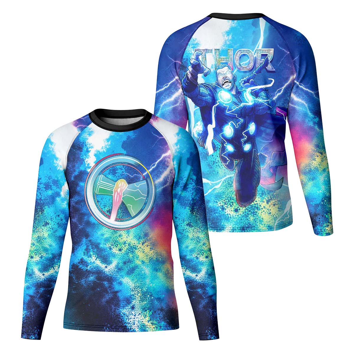 Thor God of Thunder Kids Rash Guard