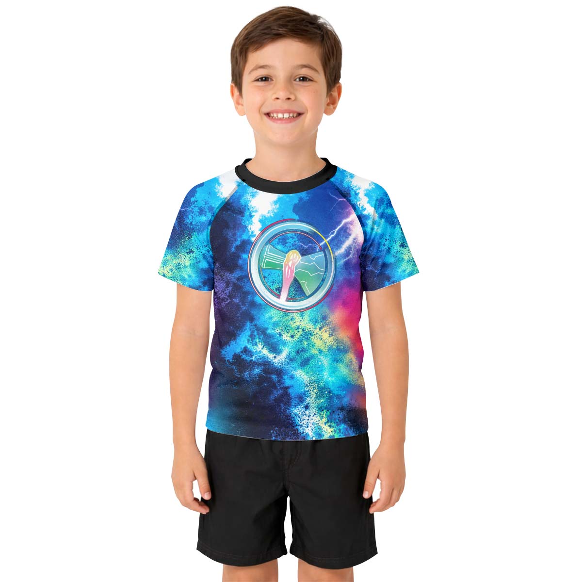 Thor God of Thunder Kids Rash Guard