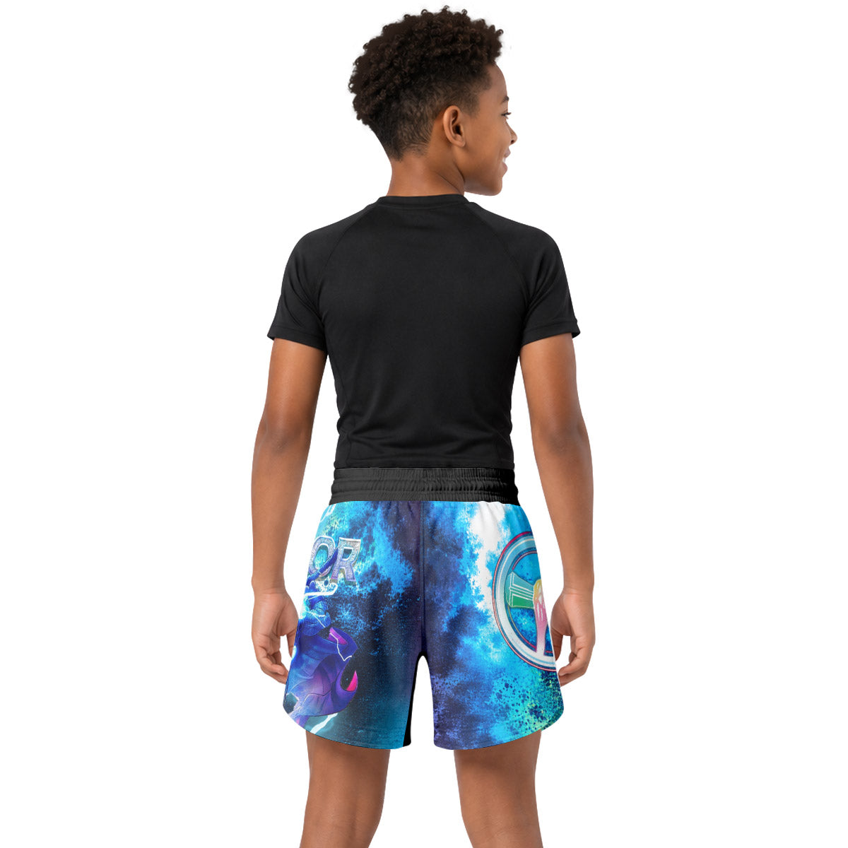 Thor God of Thunder Kids Grappling Shorts