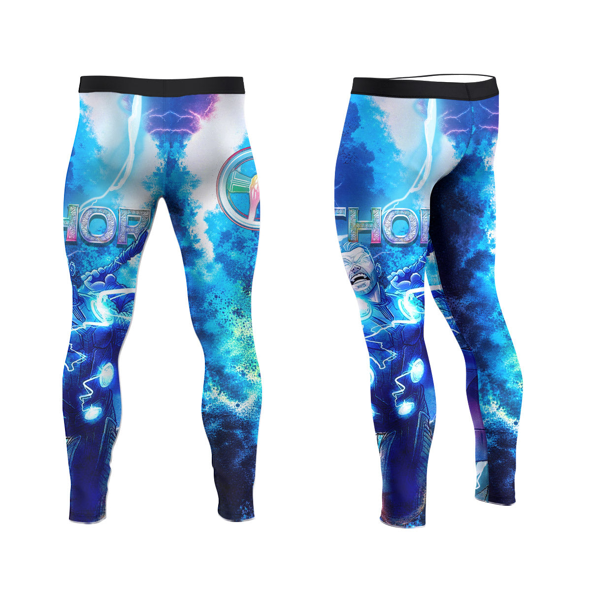  Thor God of Thunder Men's Compression Leggings