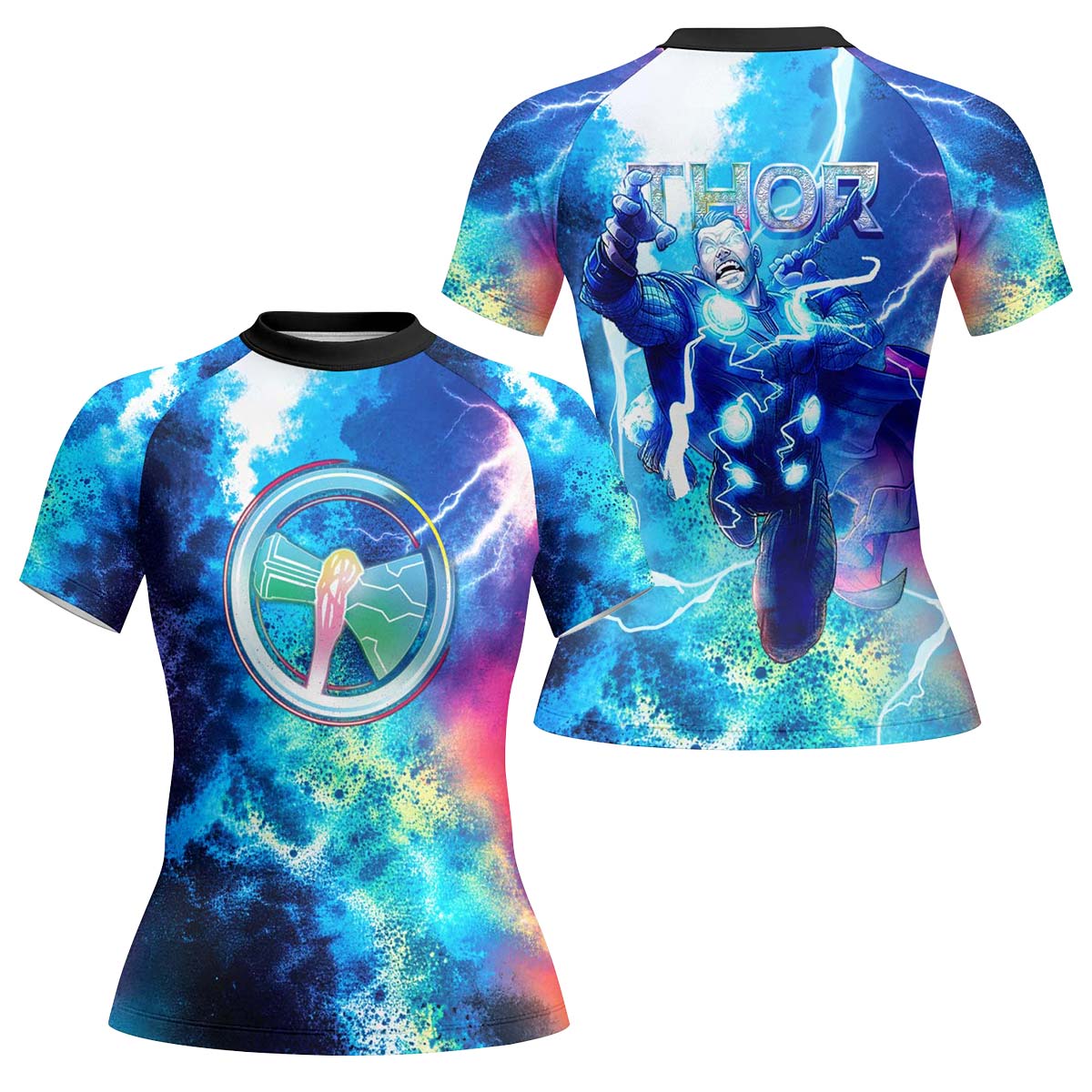  Thor God of Thunder Rash Guard