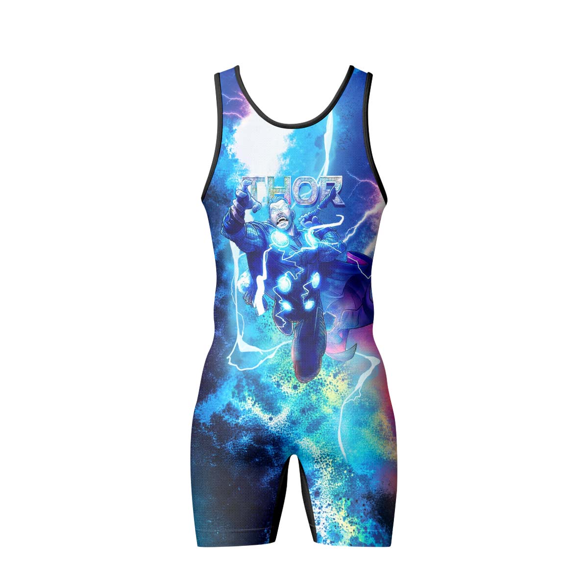  Thor God of Thunder Wrestling Singlet