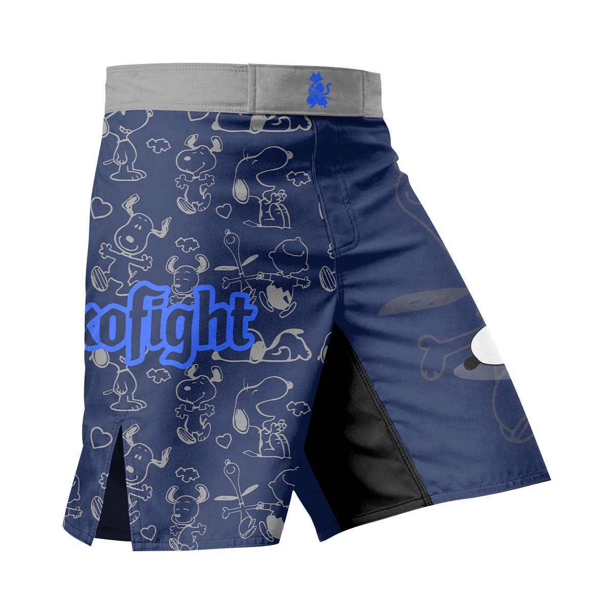 Too Tired Too Train Grey Fight Shorts