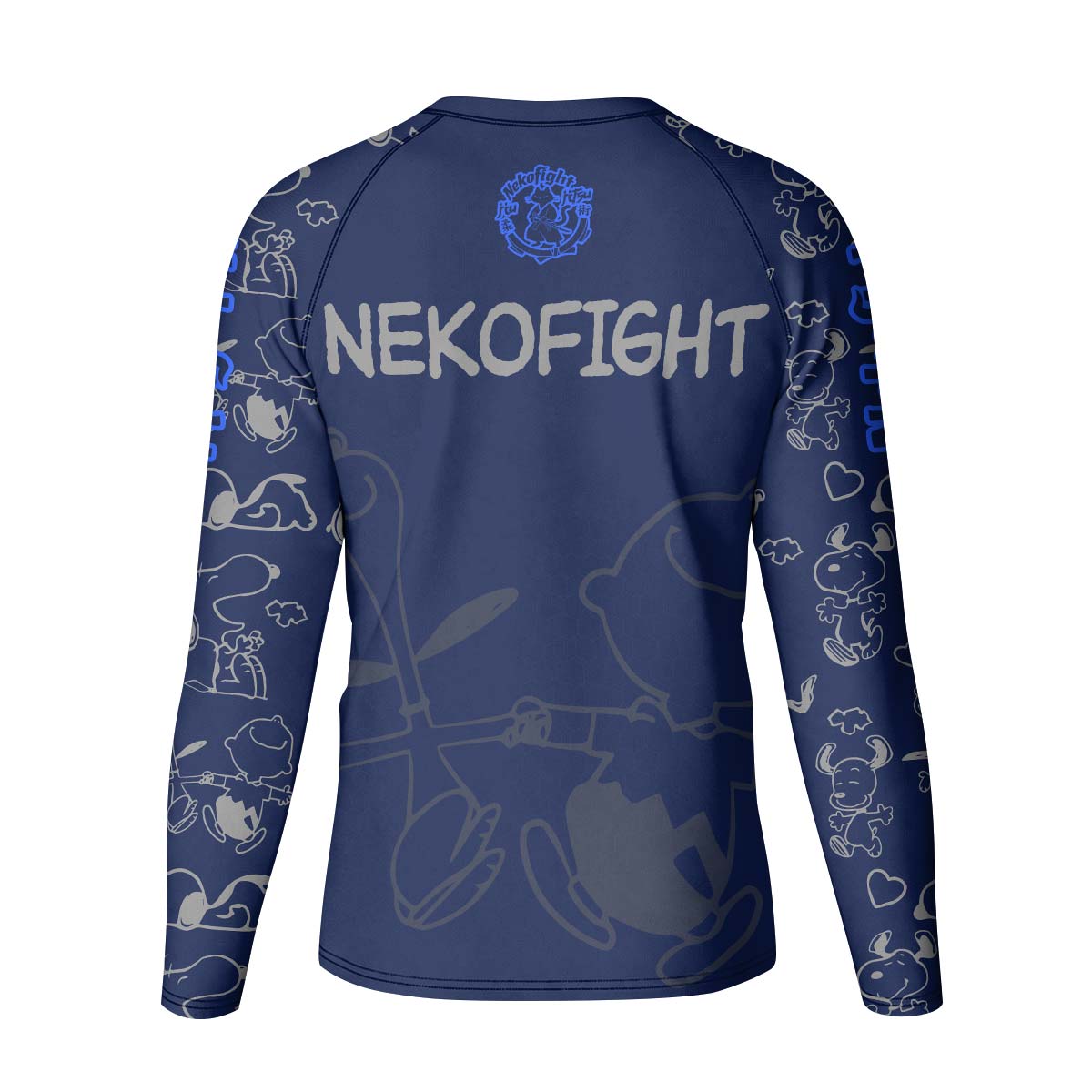 Too Tired Too Train Grey Kid Rash Guard