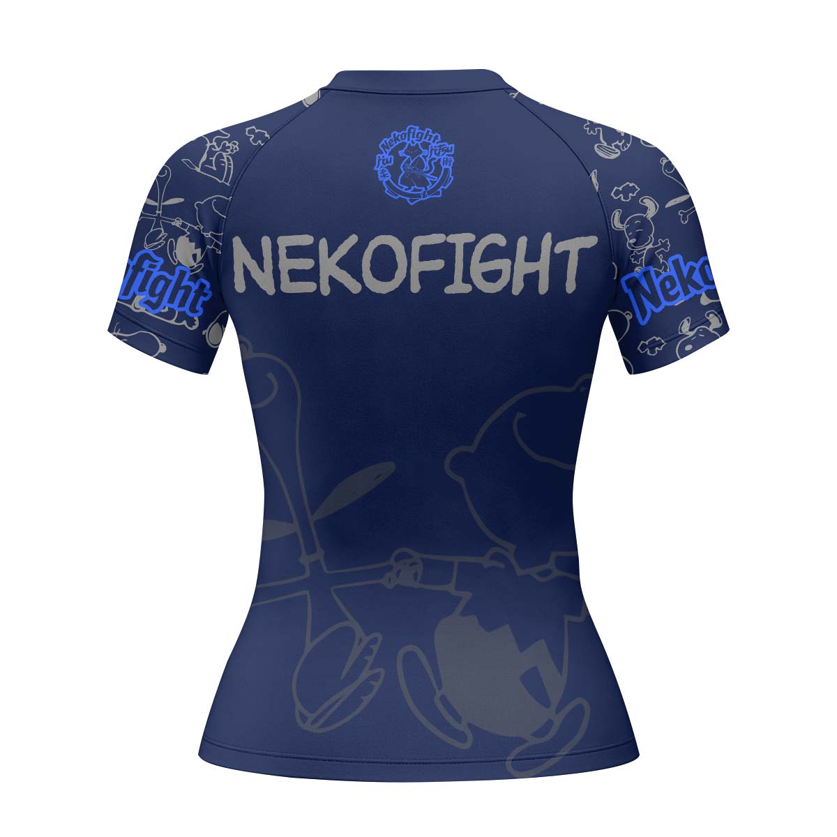 Too Tired Too Train Grey Rash Guard