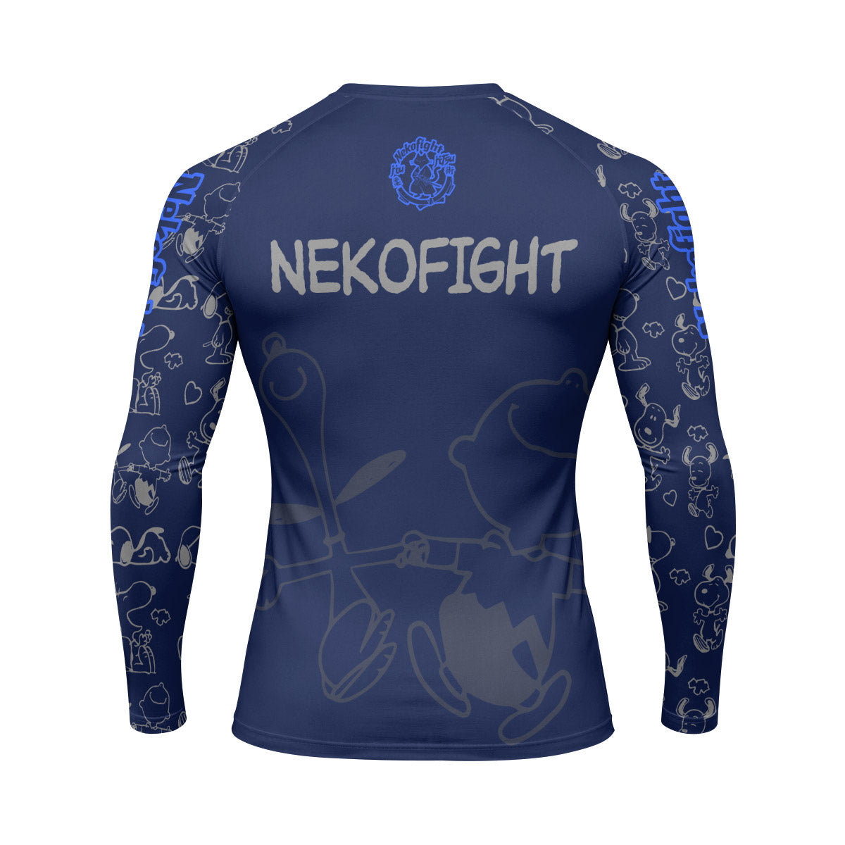 Too Tired Too Train Grey Rash Guard