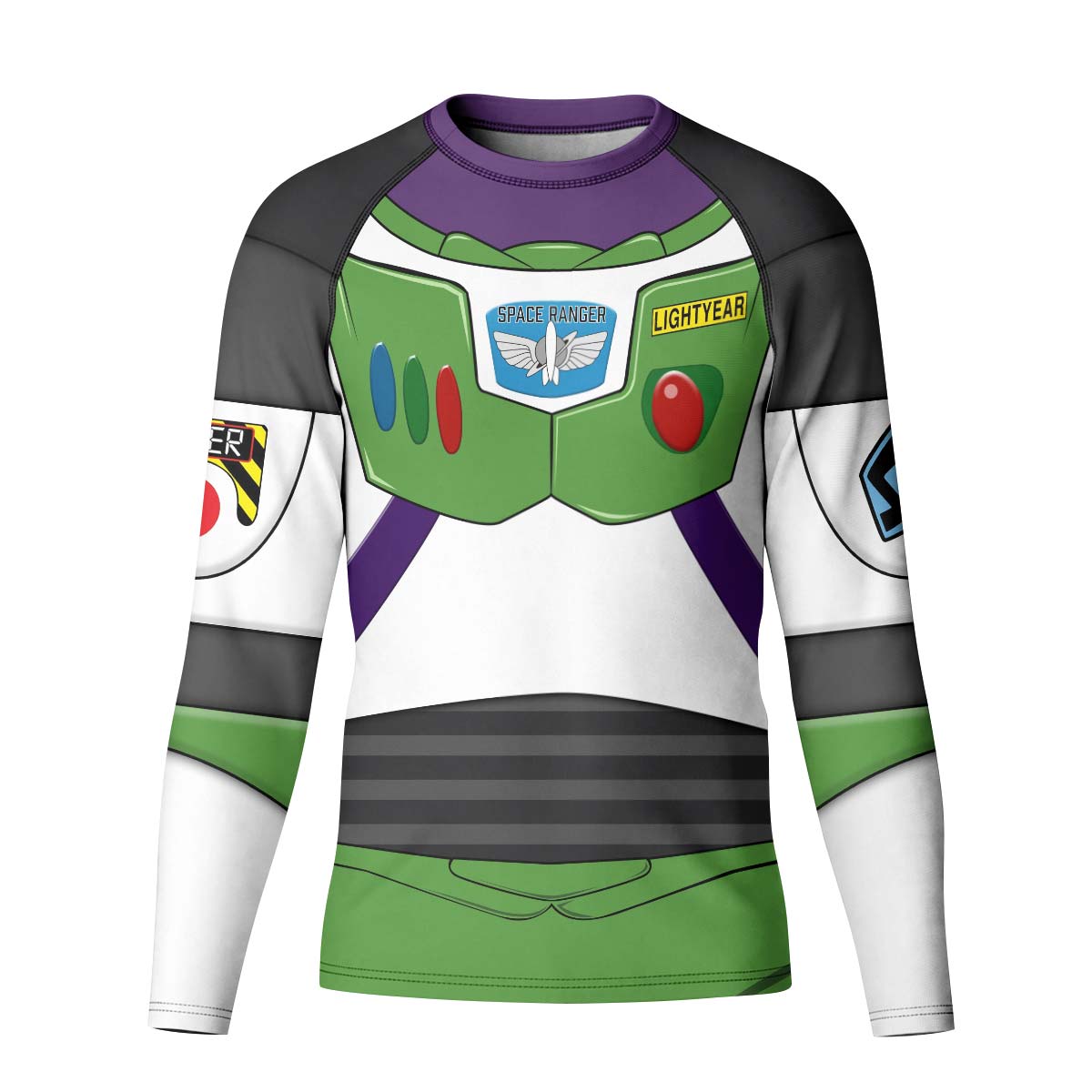 Toy Story Buzz Lightyear Cosplay Kid Rash Guard