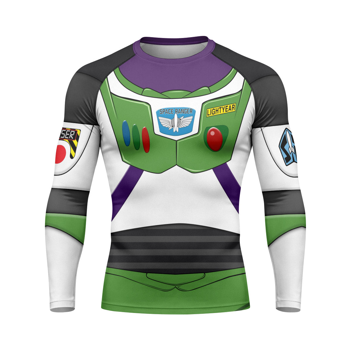Toy Story Buzz Lightyear Cosplay Rash Guard