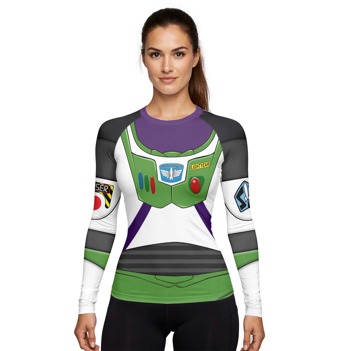 Toy Story Buzz Lightyear Cosplay Rash Guard