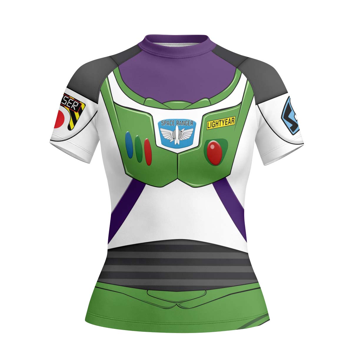 Toy Story Buzz Lightyear Cosplay Rash Guard