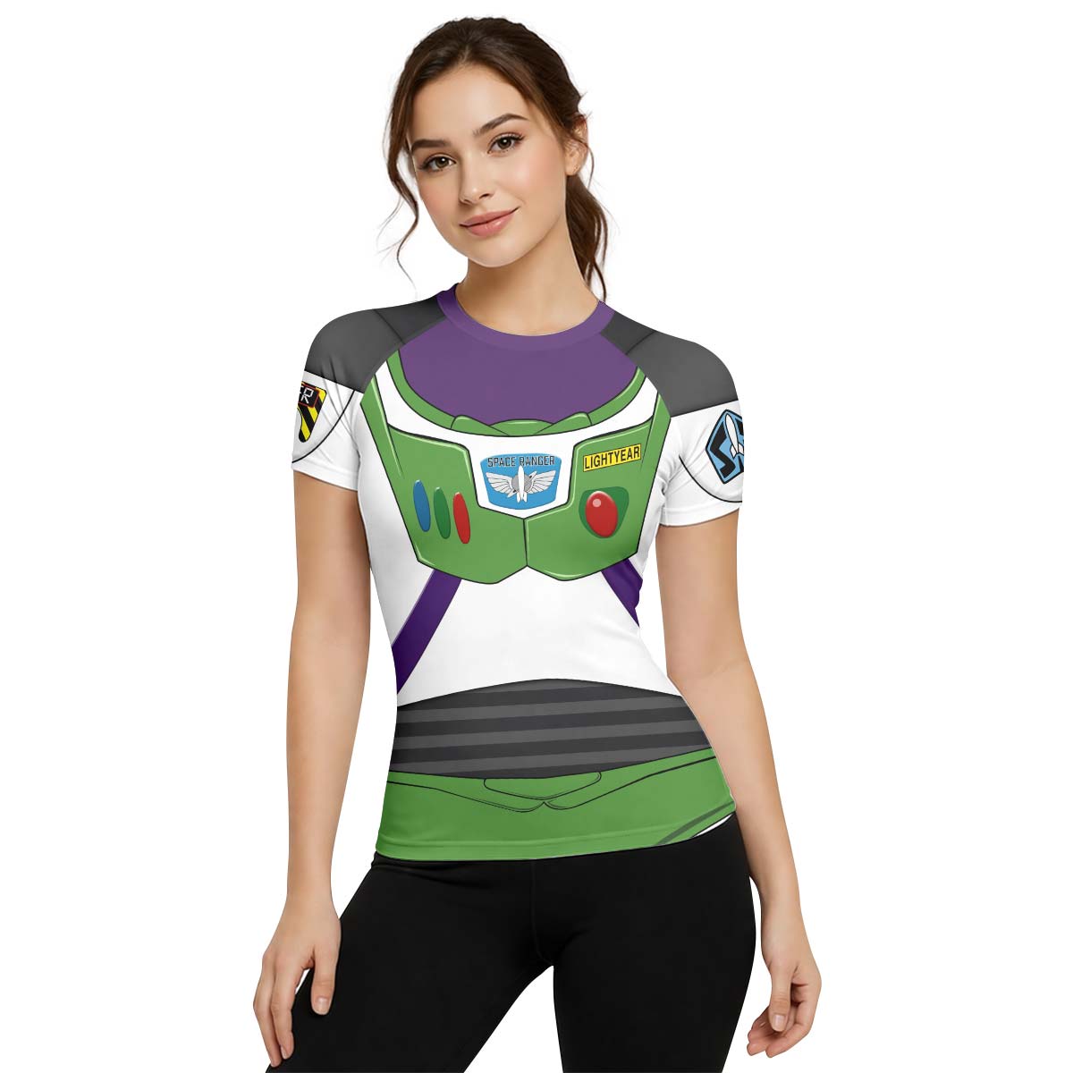 Toy Story Buzz Lightyear Cosplay Rash Guard