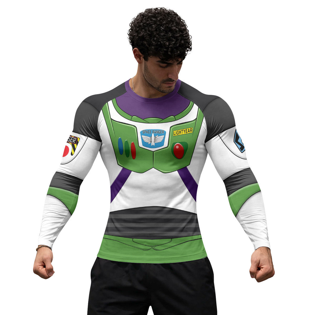 Toy Story Buzz Lightyear Cosplay Rash Guard