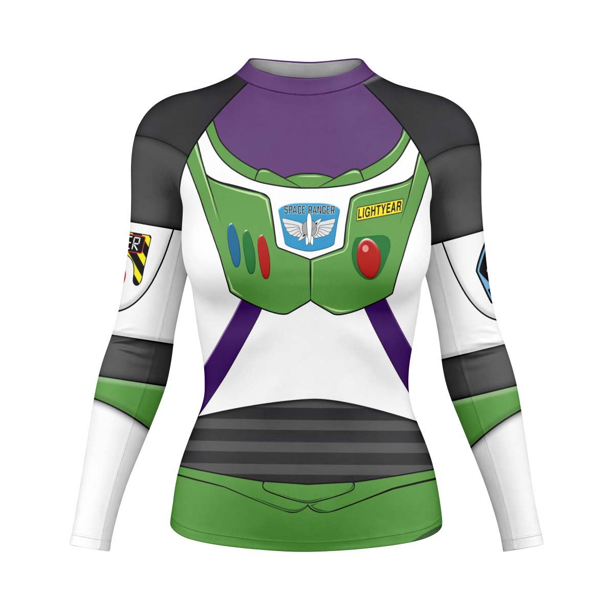 Toy Story Buzz Lightyear Cosplay Rash Guard