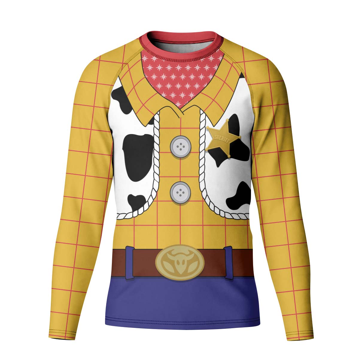 Toy Story Woody Cosplay Kid Rash Guard