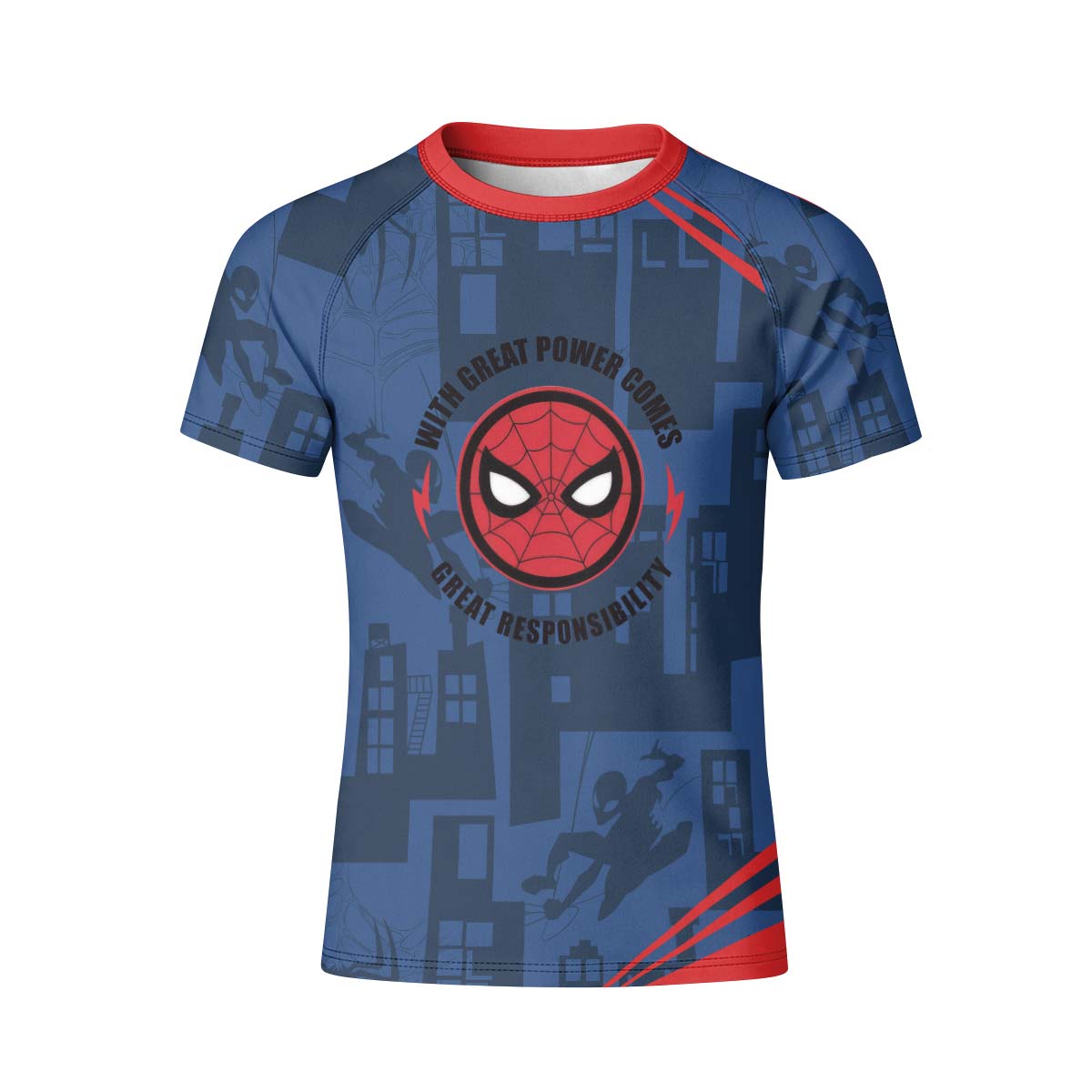 Ultimate Spider Man Kid Rash Guard