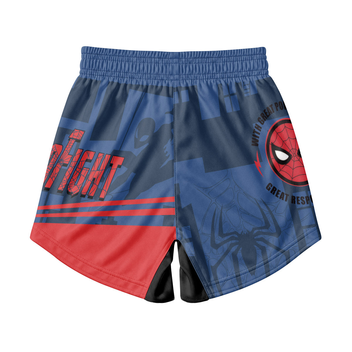 Ultimate Spider Man Kids Grappling Shorts