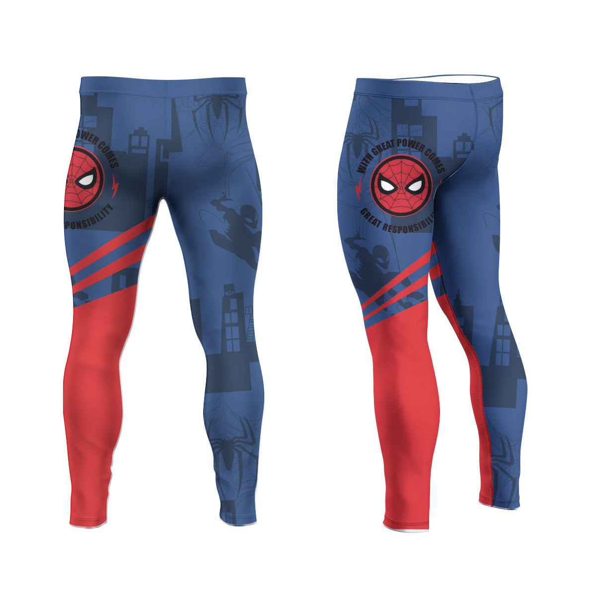  Ultimate Spider Man Men's Compression Leggings