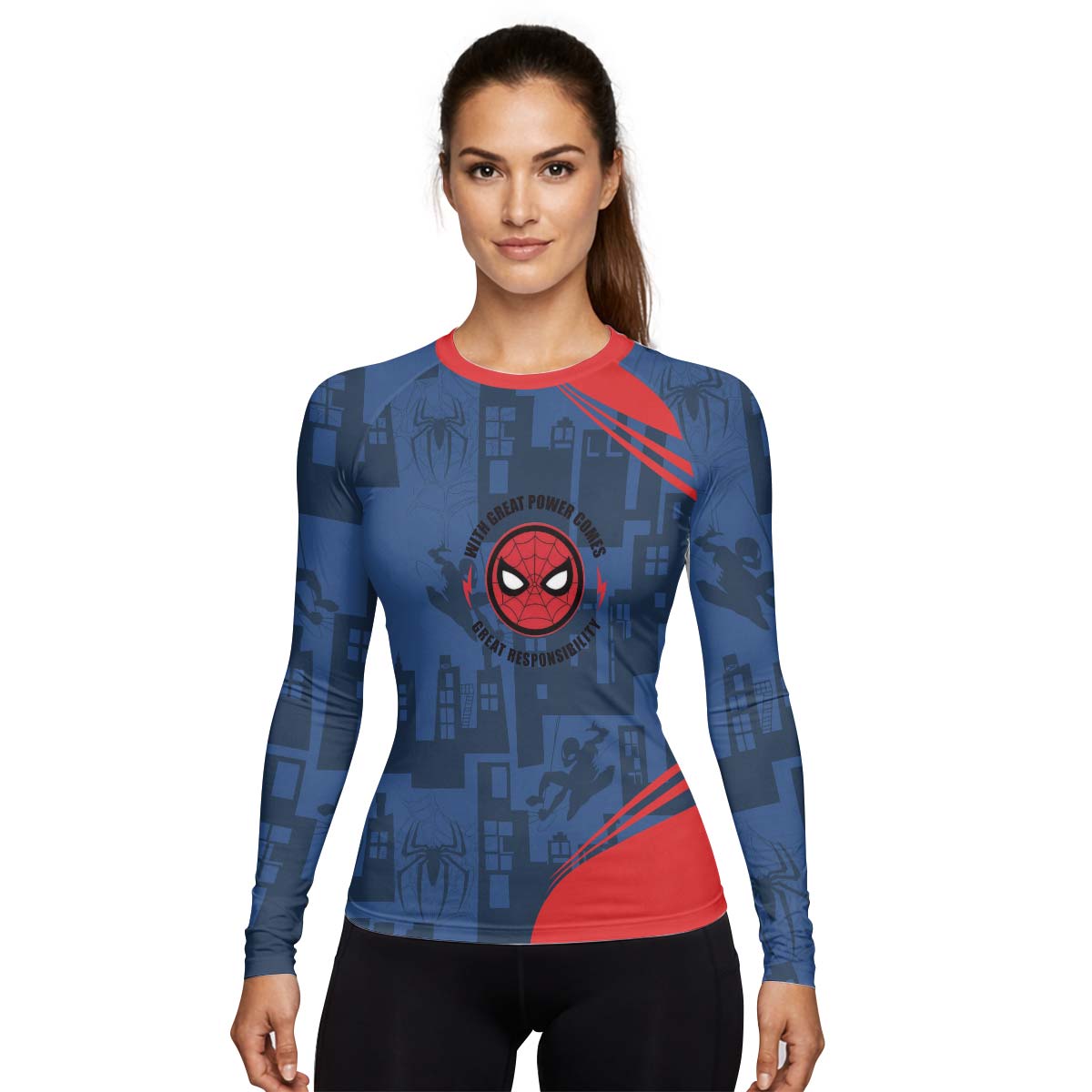  Ultimate Spider Man Rash Guard