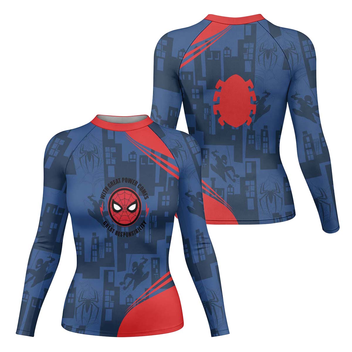  Ultimate Spider Man Rash Guard