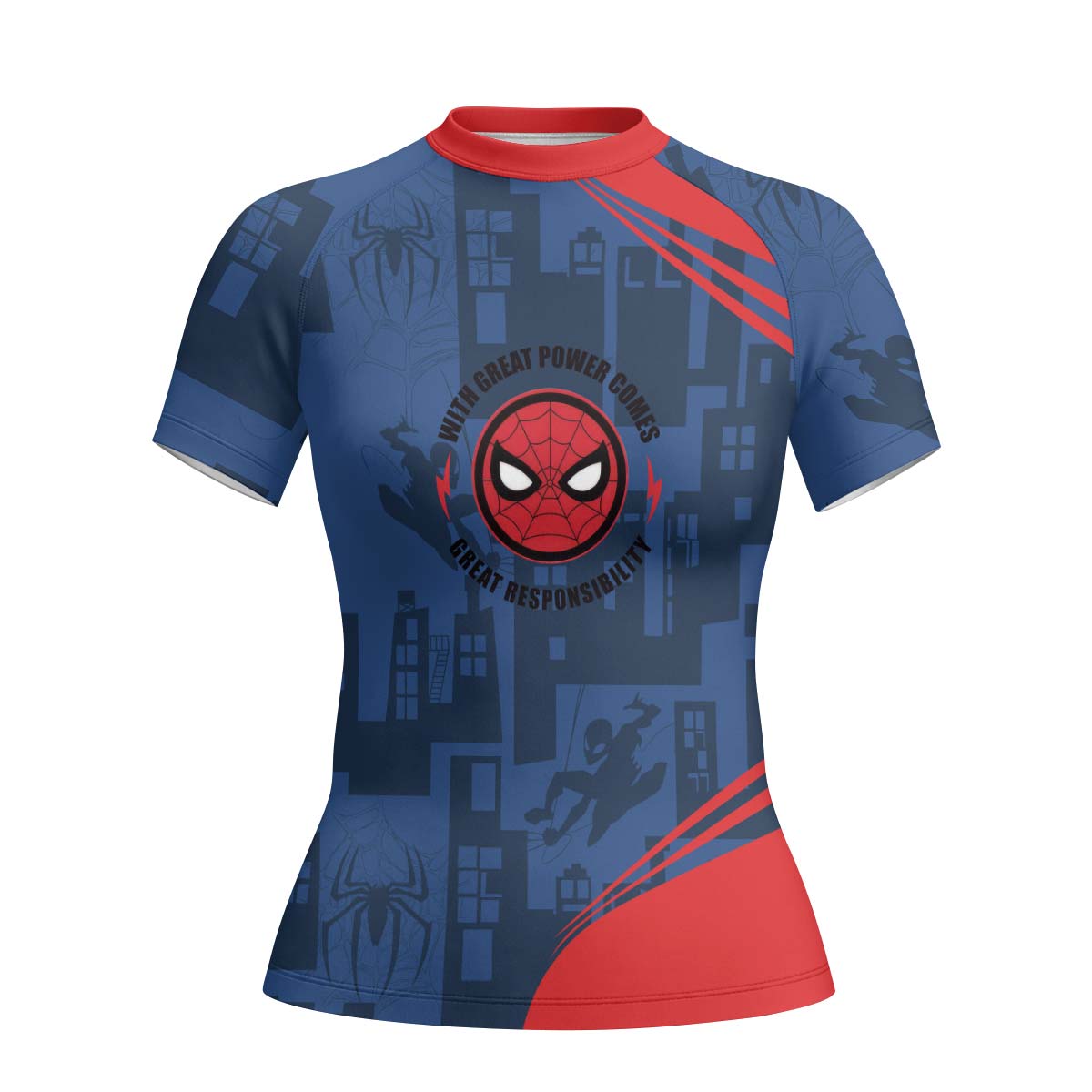  Ultimate Spider Man Rash Guard