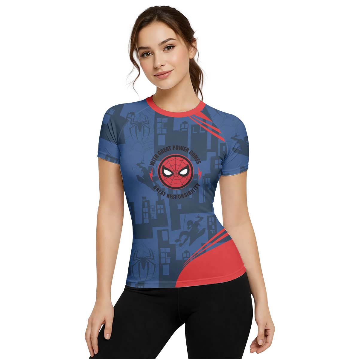  Ultimate Spider Man Rash Guard
