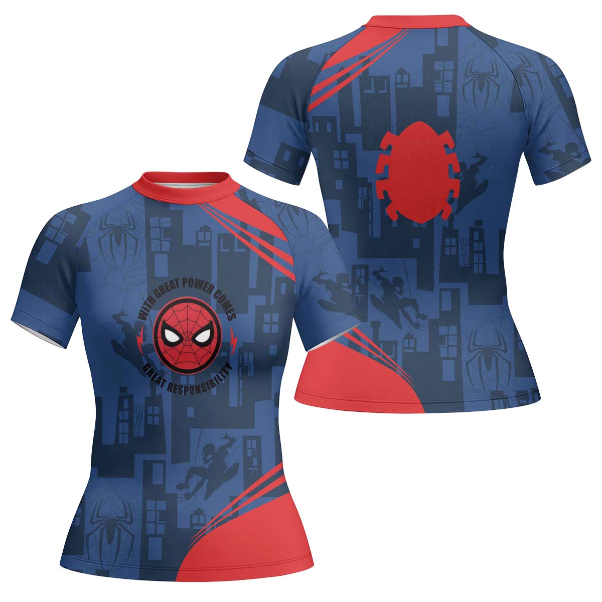  Ultimate Spider Man Rash Guard