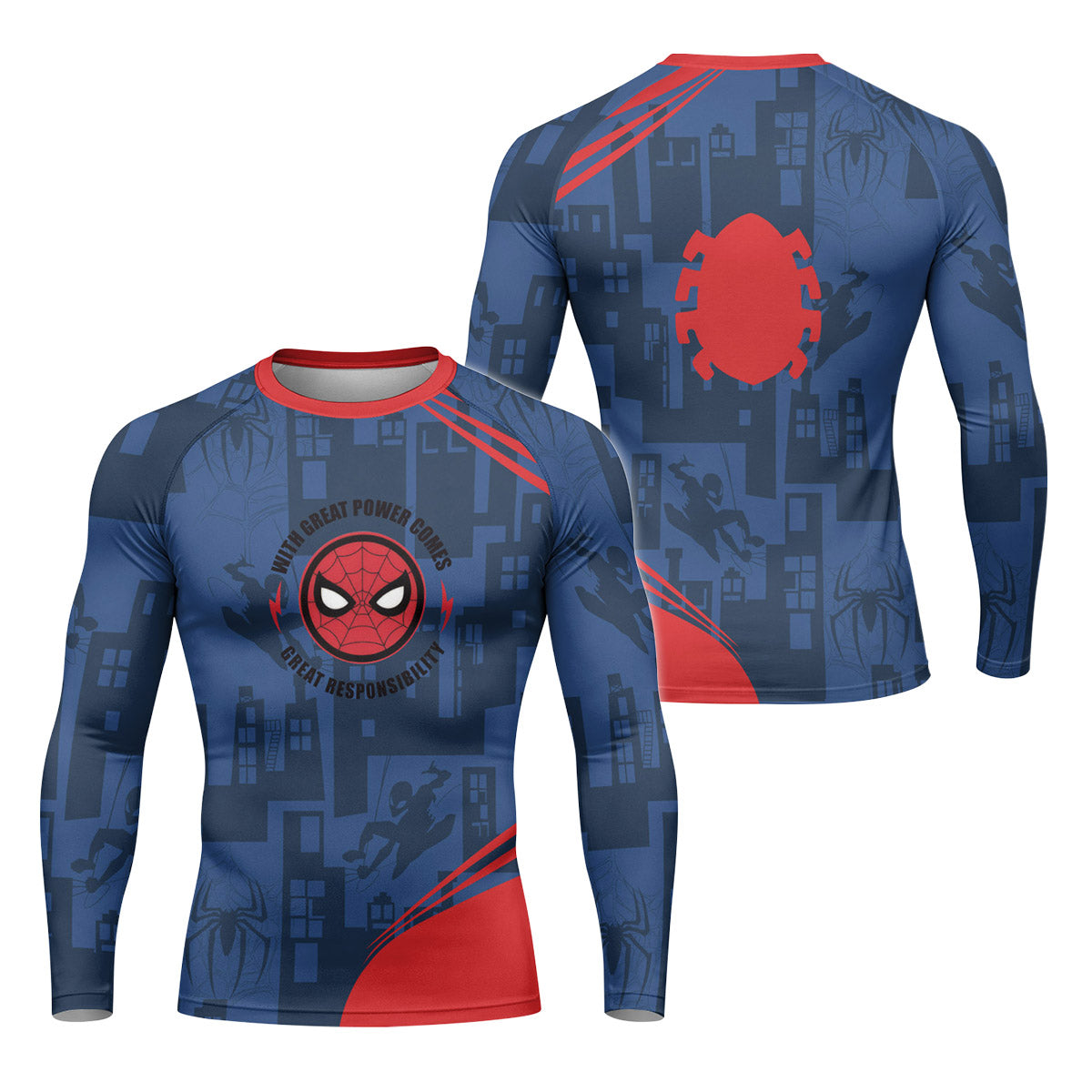 Ultimate Spider Man Rash Guard
