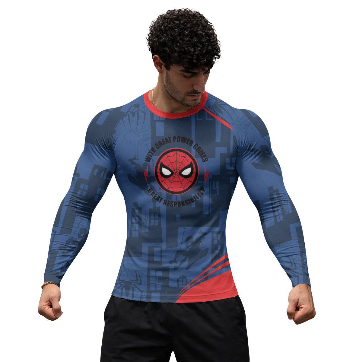 Ultimate Spider Man Rash Guard