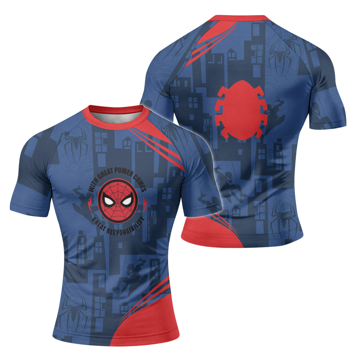 Ultimate Spider Man Rash Guard