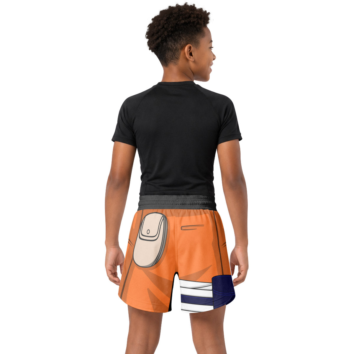 Uzumaki Naruto Kids Grappling Shorts
