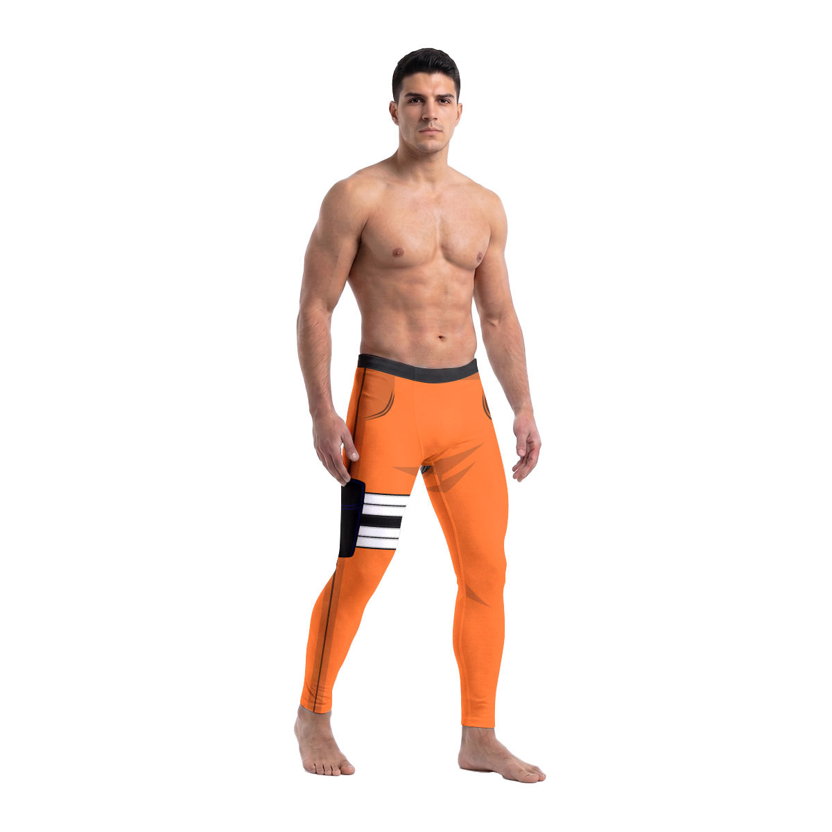  Uzumaki Naruto Men's Compression Leggings