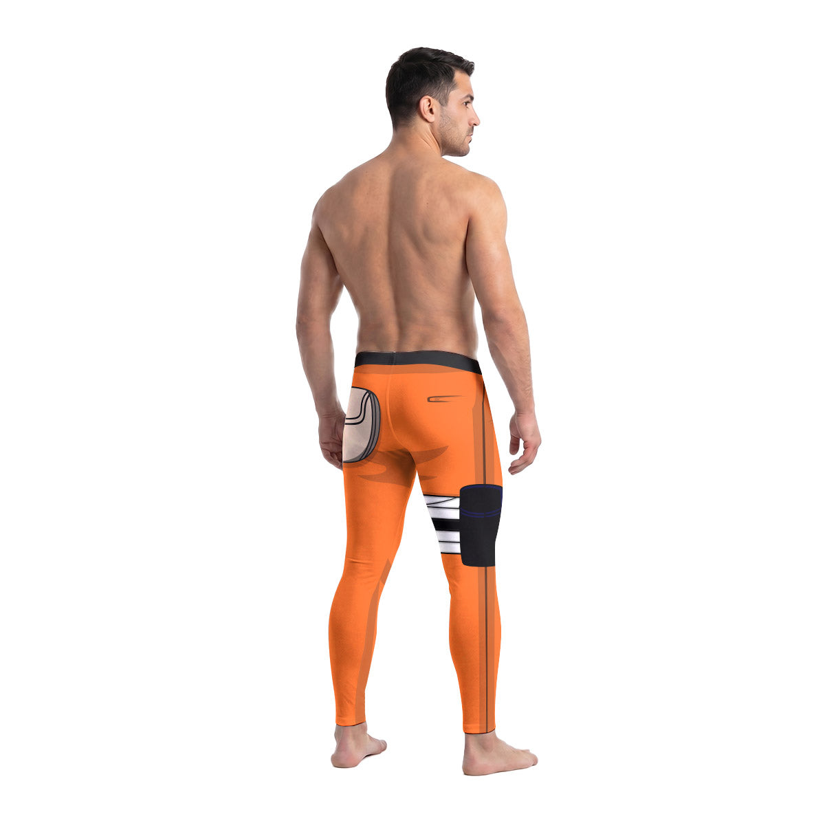  Uzumaki Naruto Men's Compression Leggings