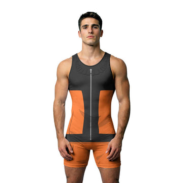 Uzumaki Naruto Wrestling Singlet