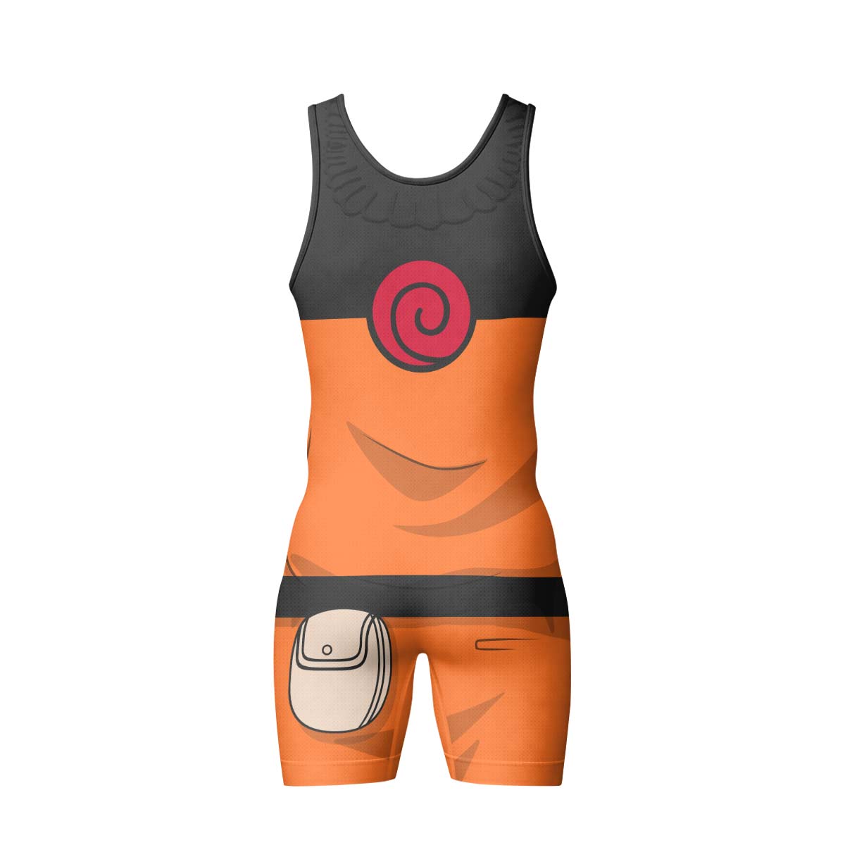Uzumaki Naruto Wrestling Singlet