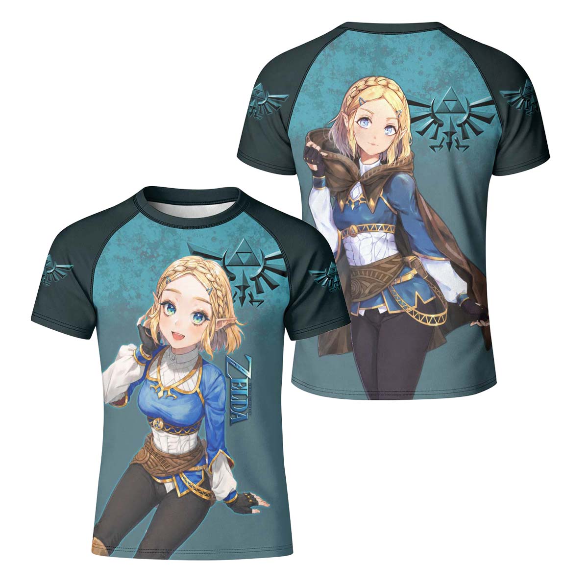  Zelda Princess Kid Rash Guard