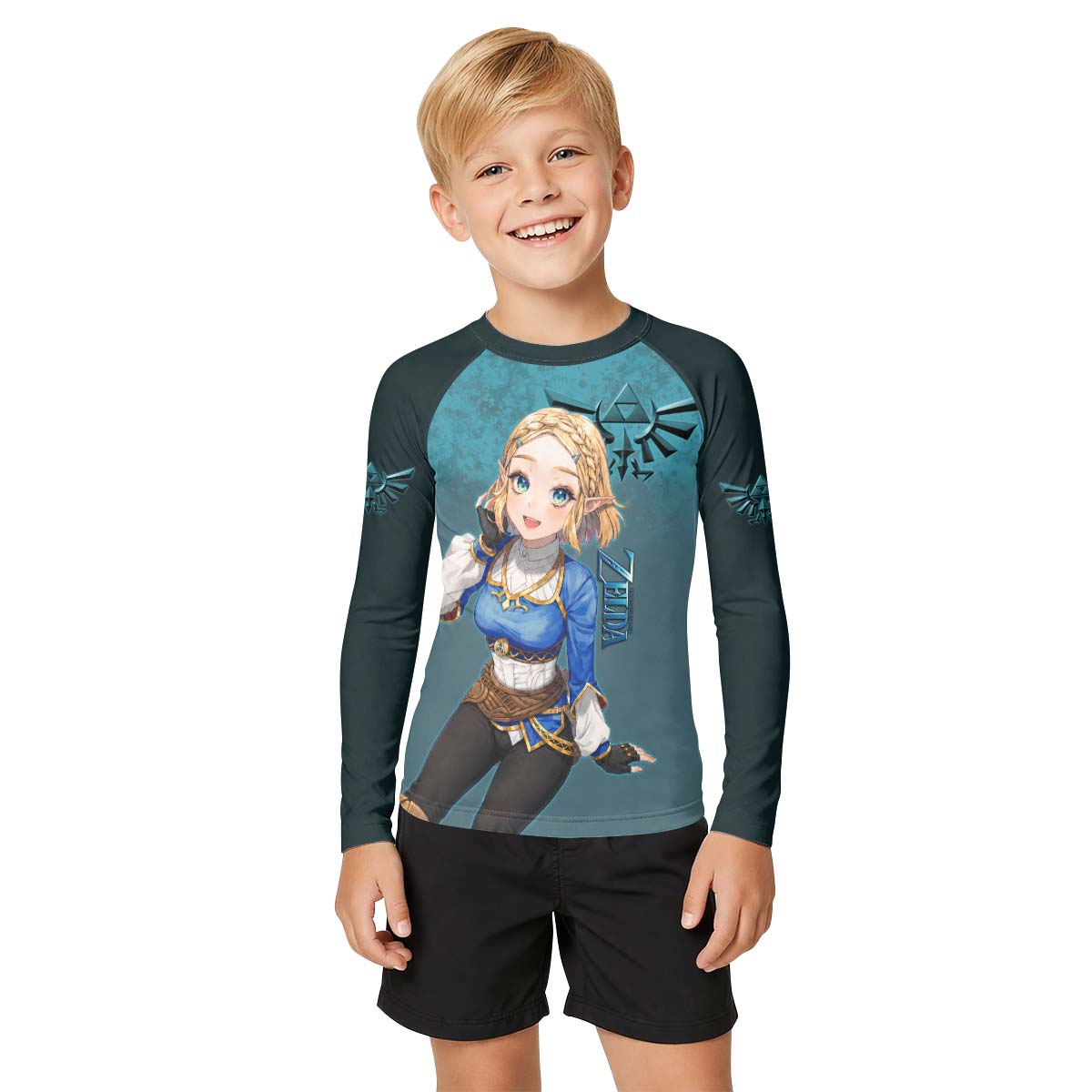 Zelda Princess Kid Rash Guard