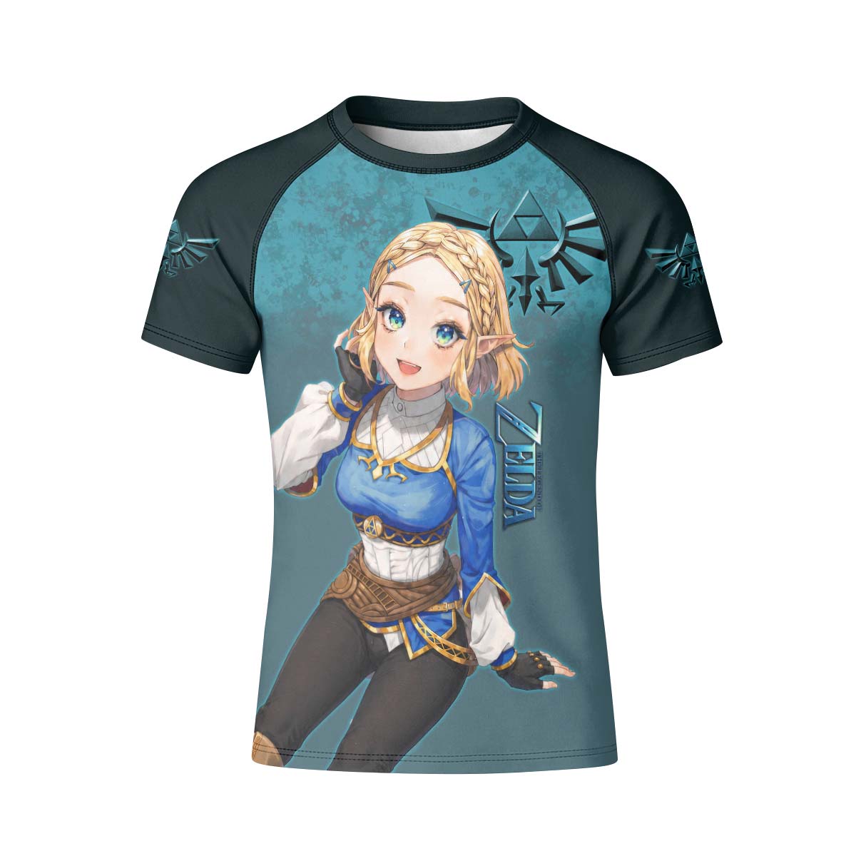  Zelda Princess Kid Rash Guard
