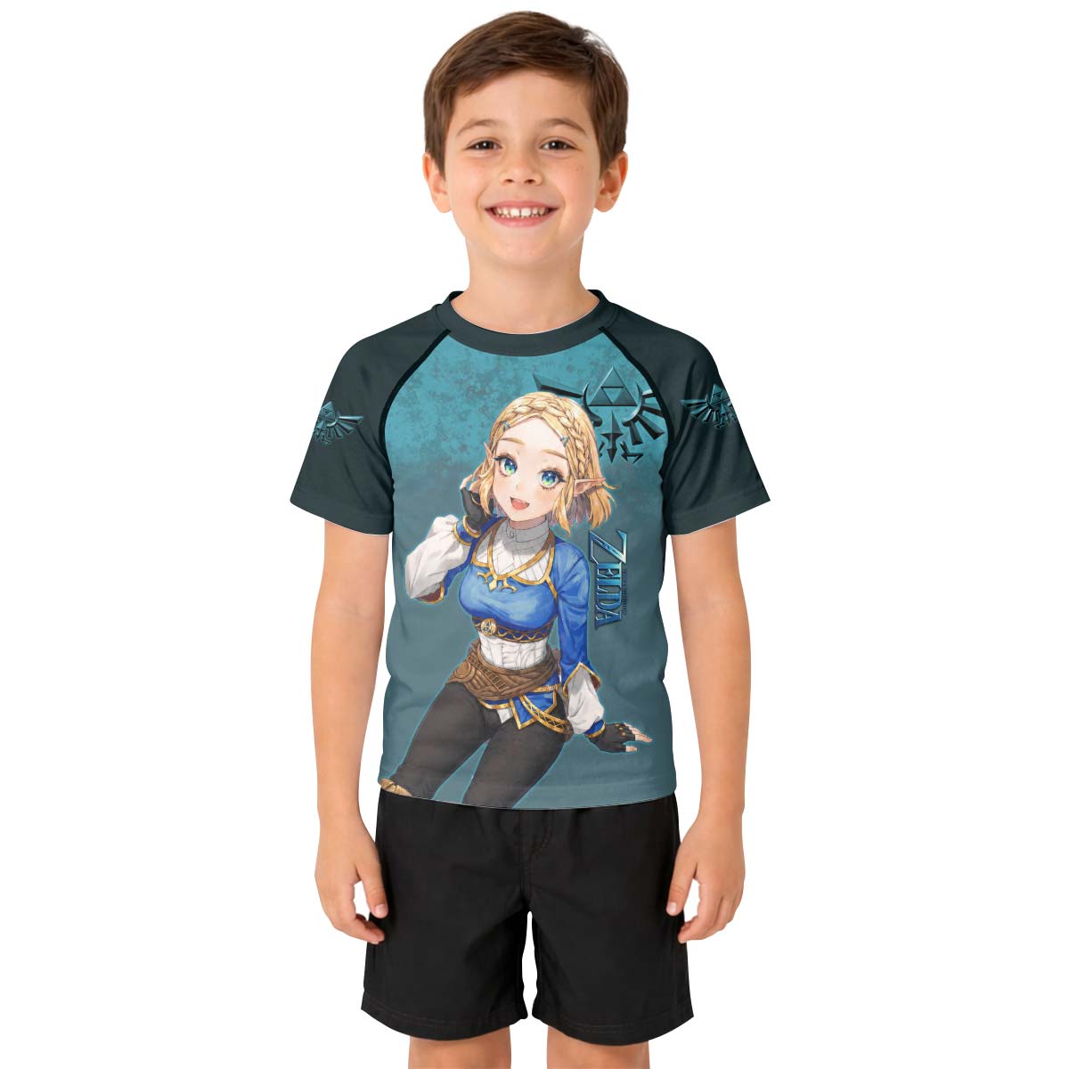  Zelda Princess Kid Rash Guard