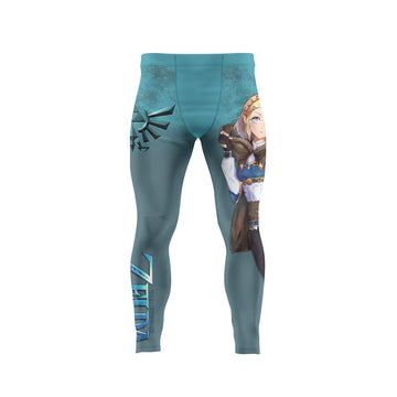 Zelda Princess Men's Compression Leggings