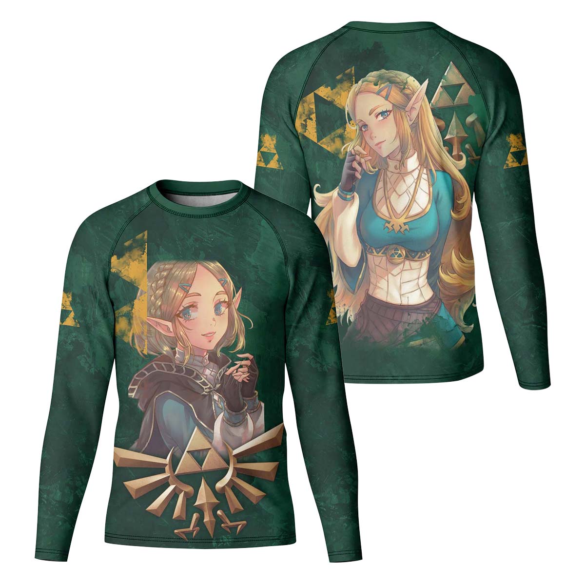 Zelda Princess of Hyrule Kid Rash Guard