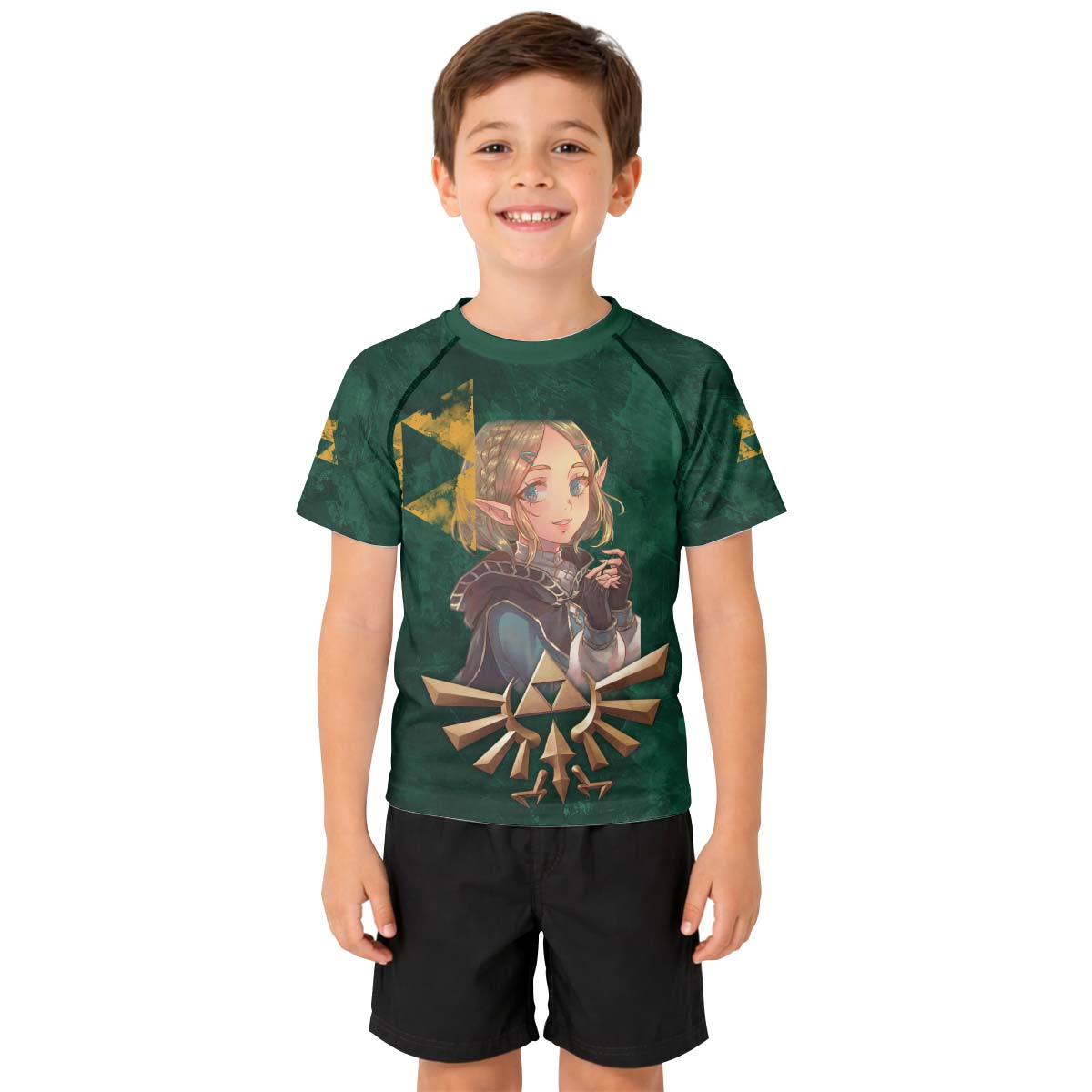 Zelda Princess of Hyrule Kid Rash Guard