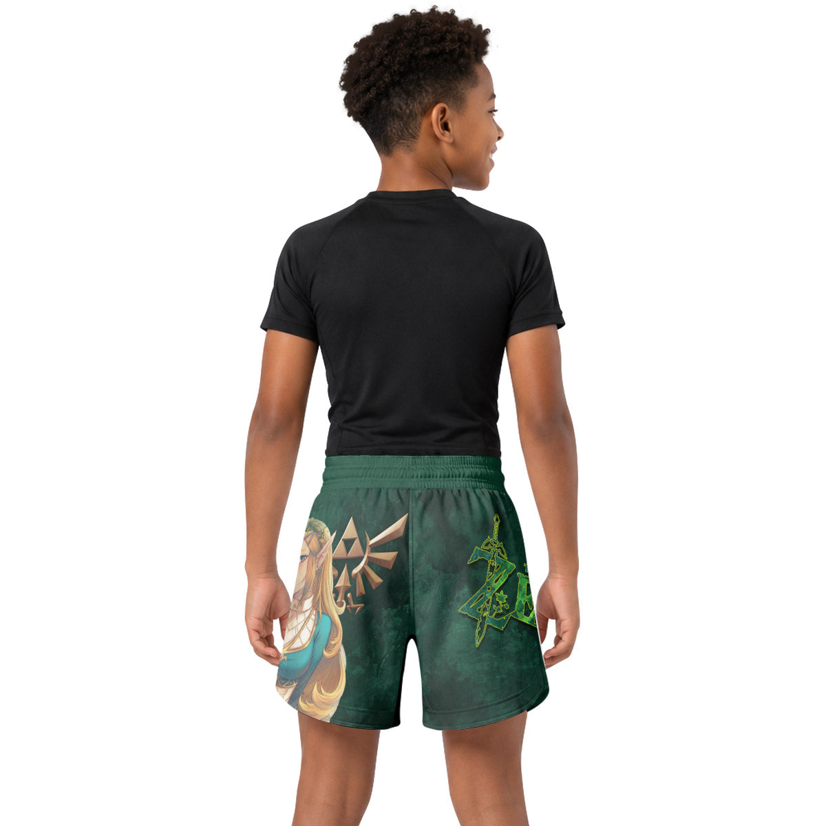 Zelda Princess of Hyrule Kids Grappling Shorts