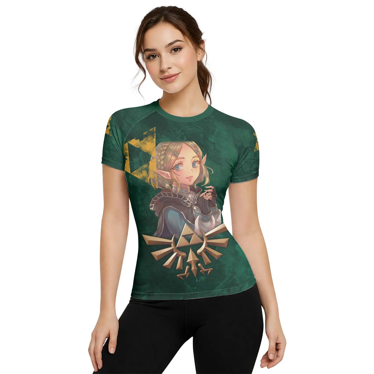  Zelda Princess of Hyrule Rash Guard