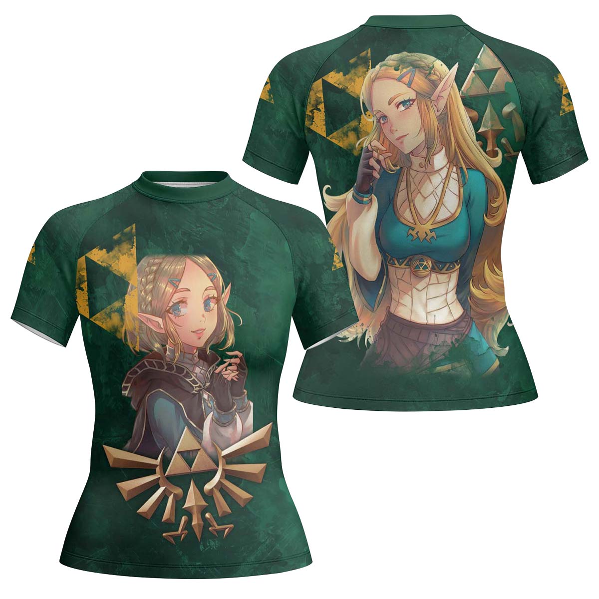  Zelda Princess of Hyrule Rash Guard