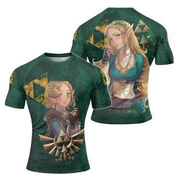  Zelda Princess of Hyrule Rash Guard