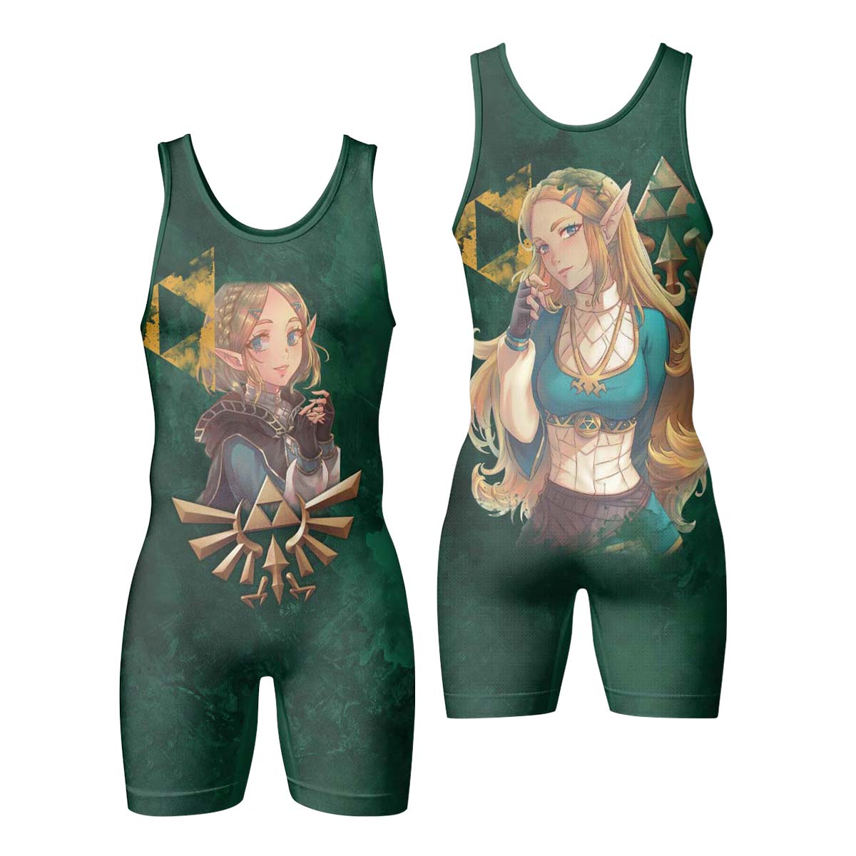  Zelda Princess of Hyrule Wrestling Singlet