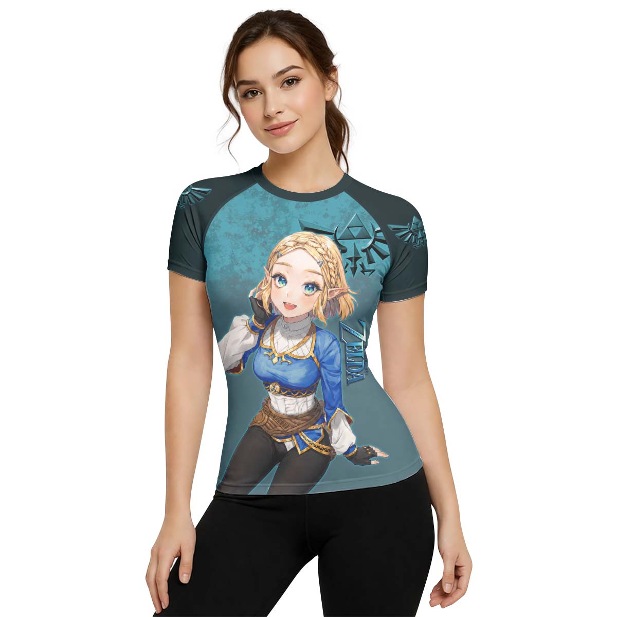  Zelda Princess Rash Guard